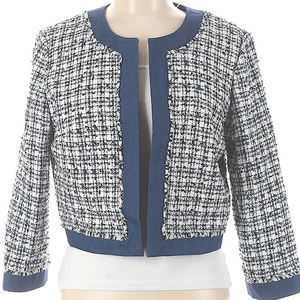 NWOT Karl Lagerfeld Paris Tweed Blazer